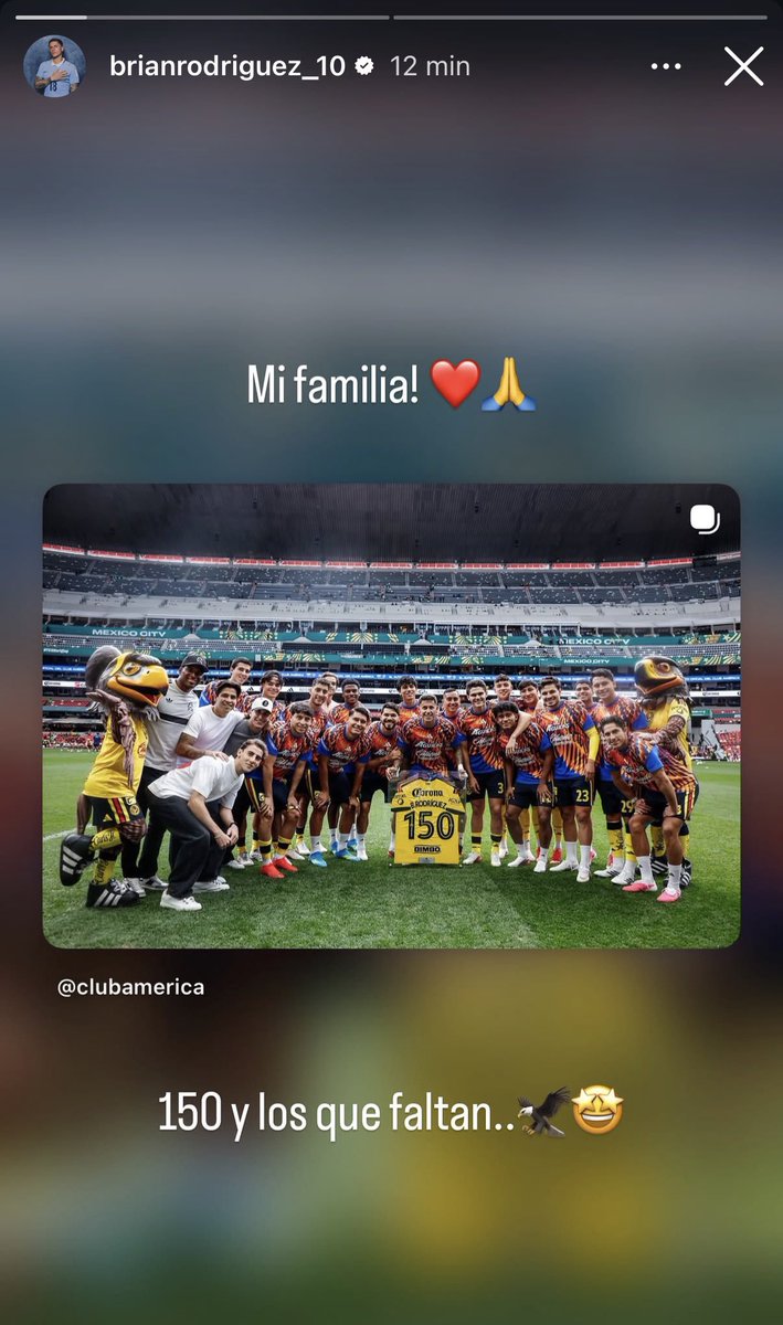17TITULOSDELIGA's tweet photo. Brian Rodríguez se queda en @ClubAmerica. 

El uruguayo le encanta vivir en CDMX. https://t.co/5vFEEfGoAb