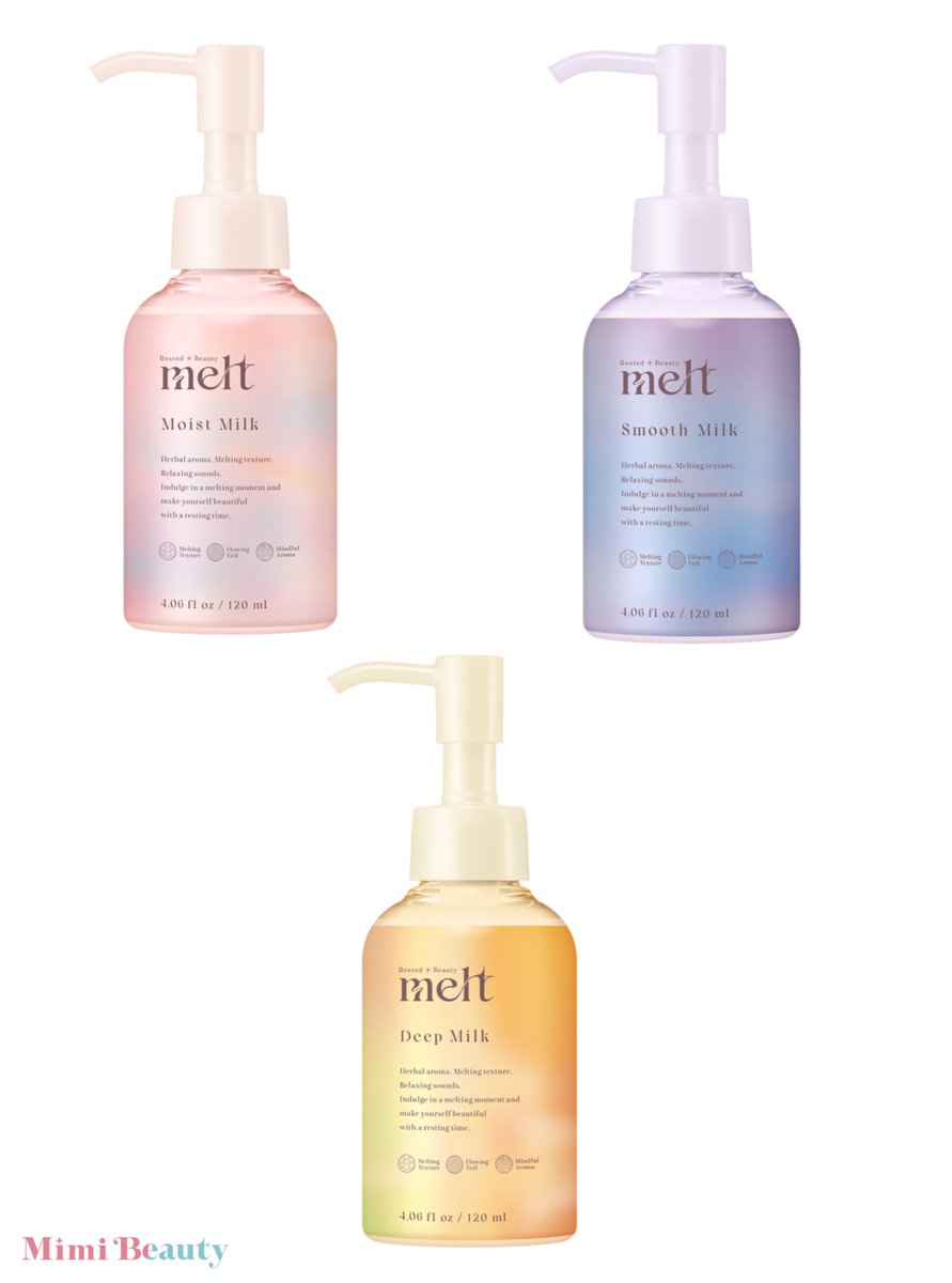 MimiBeauty__'s tweet photo. 【朗報♡】
meltからつ��に髪の乳液が登場！！！
とろ～りなめらかな乳液が髪に密着して、やわらかくまとまる髪に。髪の化粧水と一緒に使うのもおすすめ✨10/10発売 https://t.co/ocIjzlANmj