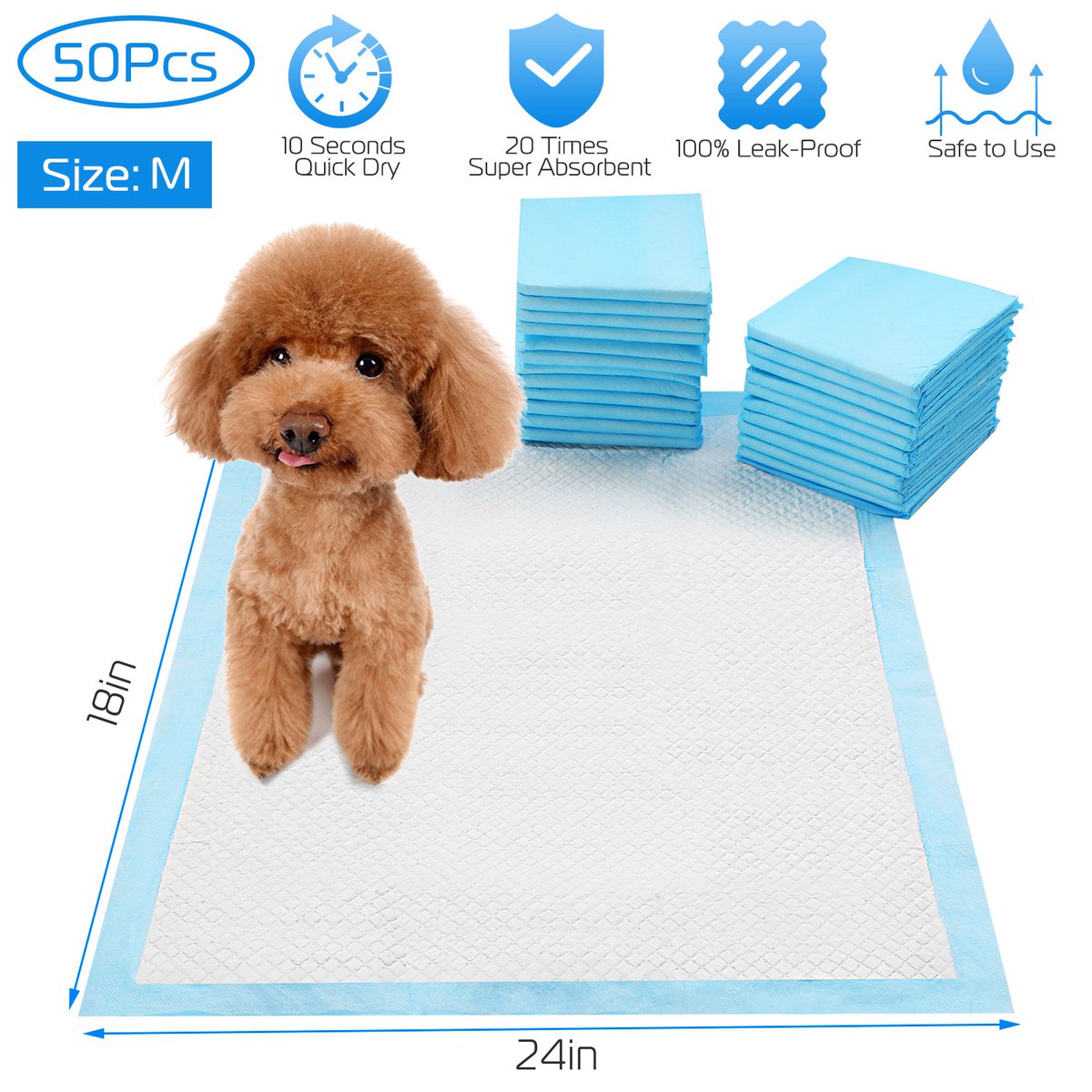 PawBuddyWorld's tweet photo. 🐶 Make Puppy Training Cleaner &amp; Easier!

50-Piece Puppy Training Pads | 24 × 18 in.
✅ Super Absorbent
✅ 5-Layer Protection
✅ Great for Indoor Puppy Training

🛒 Shop Now:
https://t.co/vzBb9WoNWf

#PuppyTraining #PuppyPads #DogParents #NorwoodGoods https://t.co/WgXC43nmkk