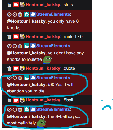 akatskylead's tweet photo. I think #StreamElements is trying to tell me something https://t.co/ecFVbp8mw6