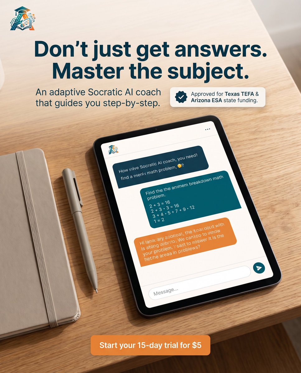 Ayce_AI's tweet photo. #AITutoring #Socratic #ESAParents #TEFA https://t.co/KRBrybkKsF https://t.co/MO8ooIJobu