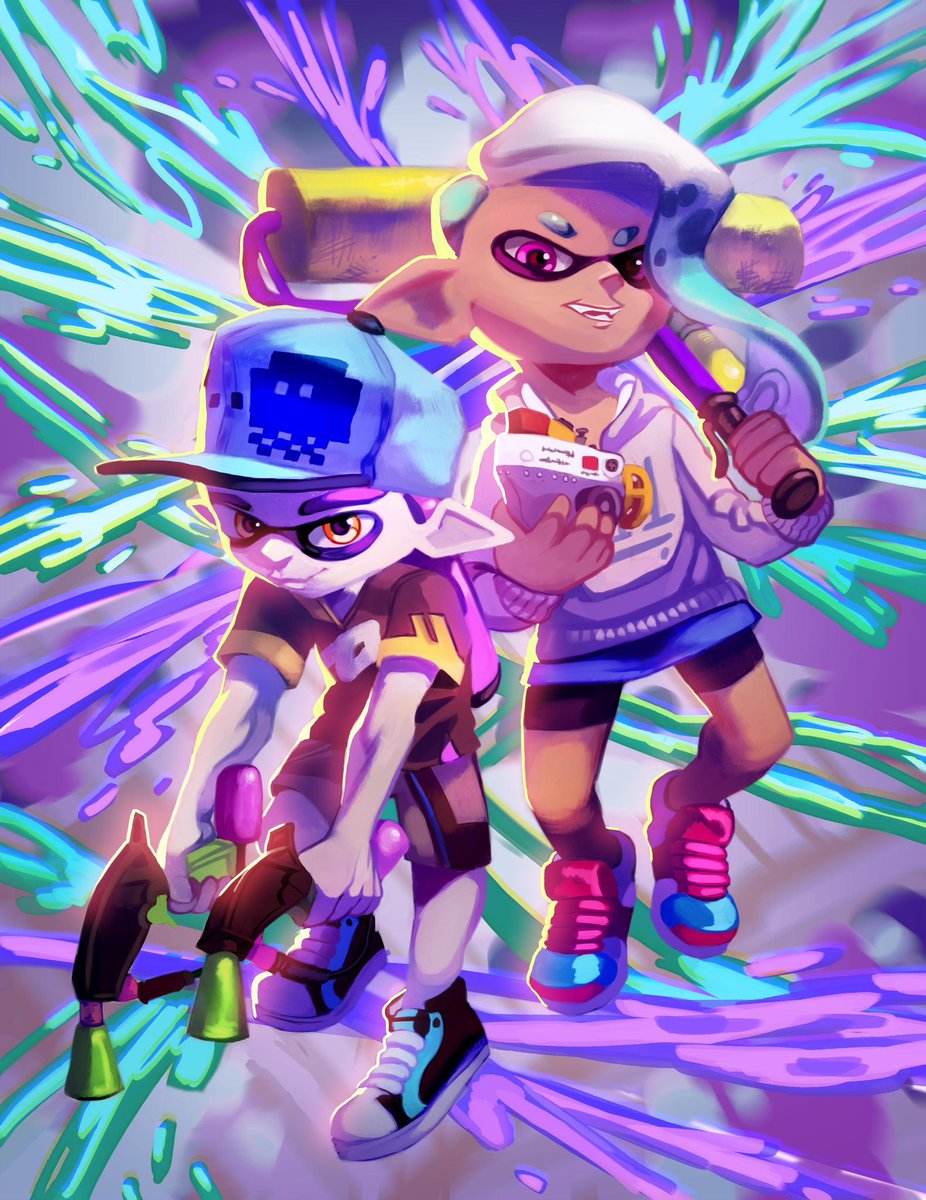 Splatoonn4's tweet photo. We are here..! https://t.co/K62QzZJcUl