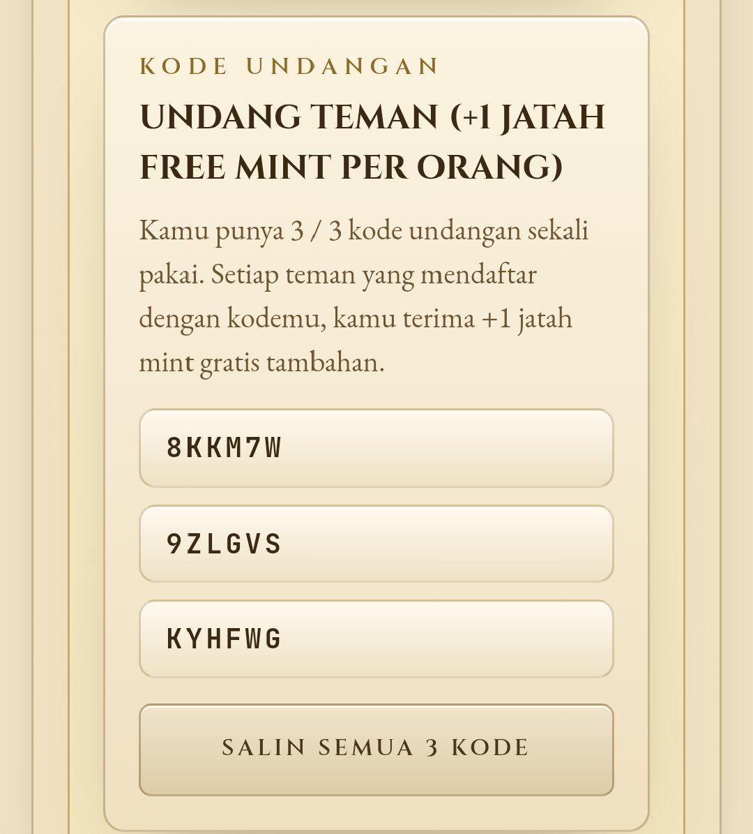 Lilik_AR's tweet photo. @xlords_tech 8KKM7W
9ZLGVS
KYHFWG https://t.co/T8FZJwucV2