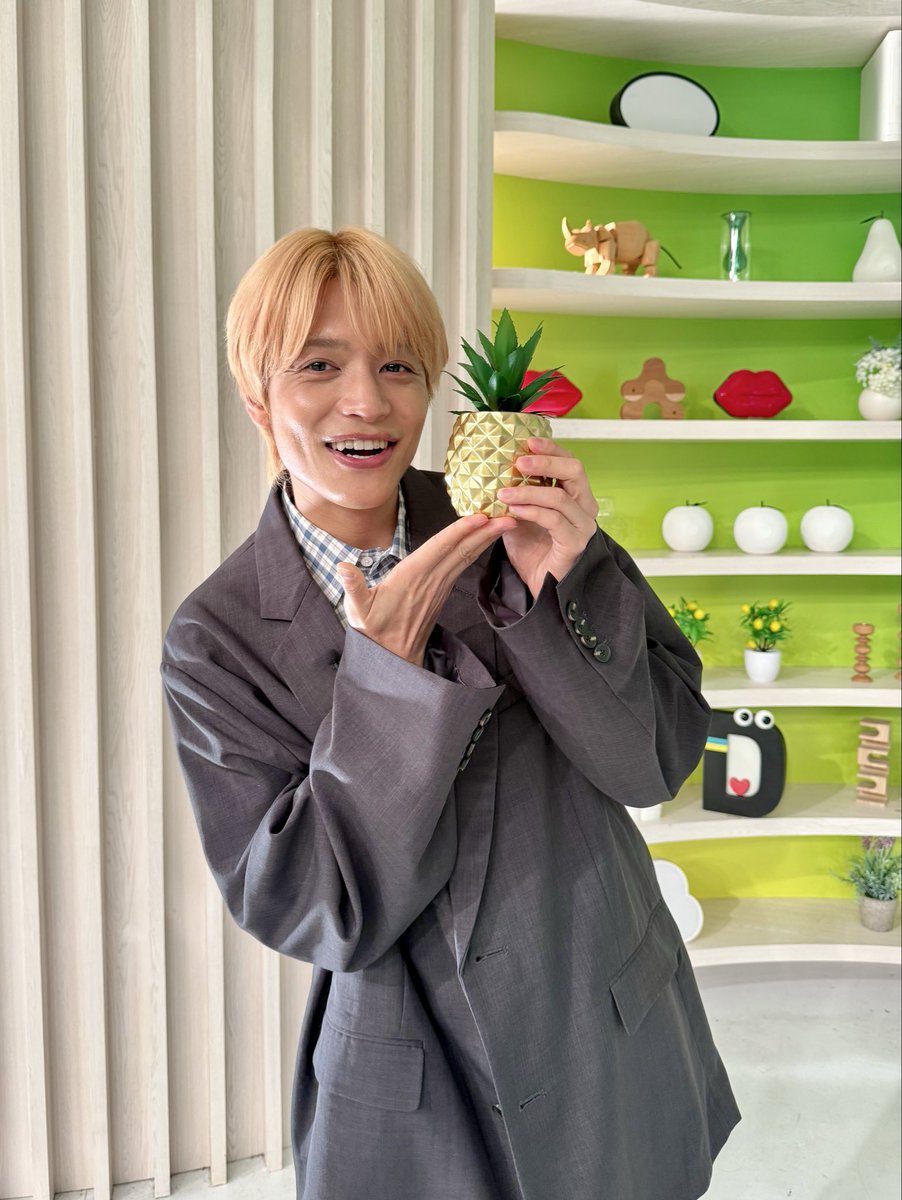 8/17(月)の #DayDay.／ 曜日メンバー🌟 ﹉﹉﹉﹉﹉﹉﹉ 💛#中間淳太