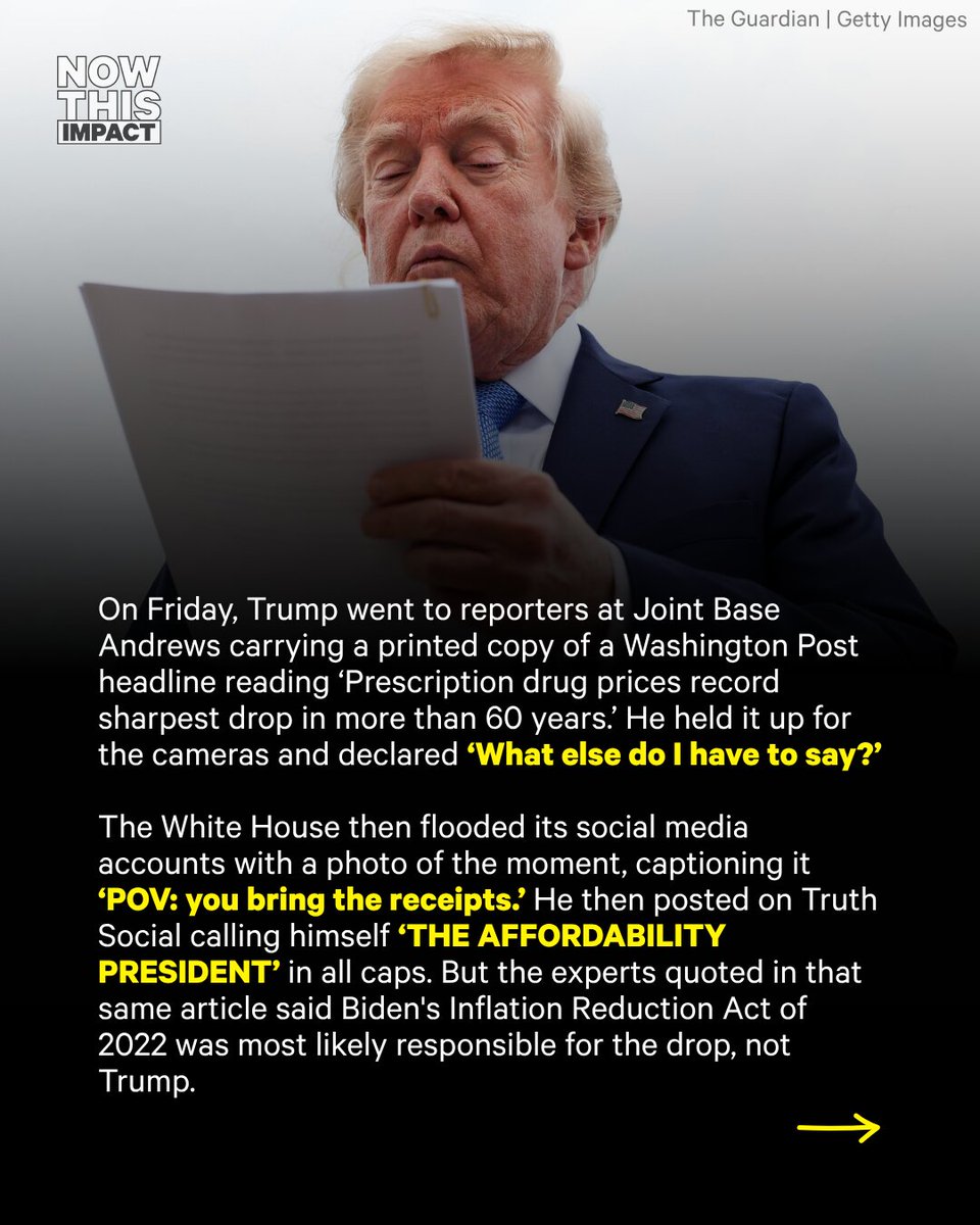 nowthisimpact's tweet photo. The same party that has fought against affordable healthcare for decades is now waving the results around at press conferences. https://t.co/5X0SLIYdAr