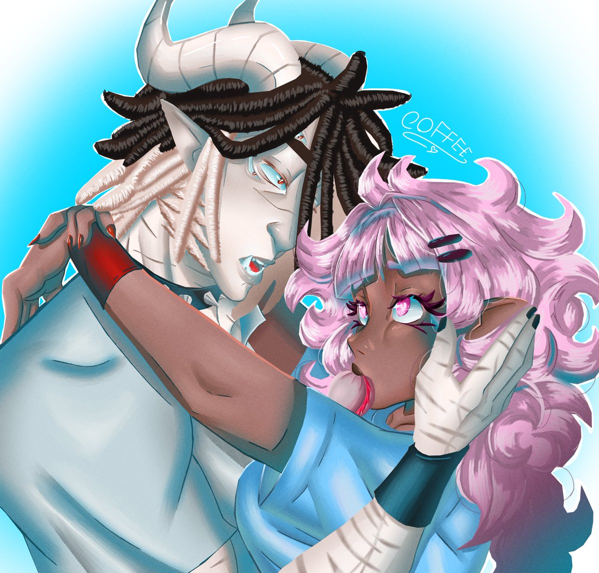 coffee_447's tweet photo. #artdigital #manga #romancebook #HQ https://t.co/kXHS5iOAMH