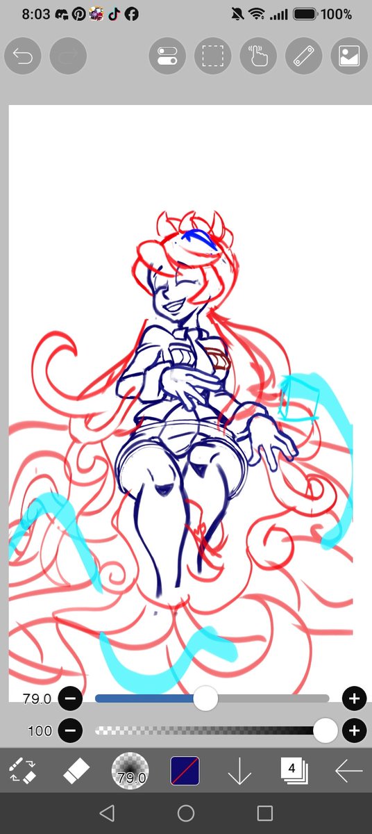 Arbituxd's tweet photo. Wip primera vez dibujando a filia creo que va bien
 (hoy no avance nada por hueva)

#Skullgirls https://t.co/lJXUqufJ9V