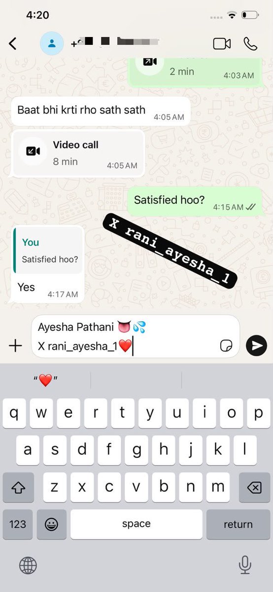 rani_ayesha_1's tweet photo. Customer's reviews 😘❤️
Jo new hain onky liya proof hain 😁❤️
All video call show available 🥵💦👅
WhatsApp 03274571092 🥵💦💋
Kindly repost and tweet guyzzz🥺❤️💋
1k followers complete coming soon💋😘 https://t.co/E60E2PLEce