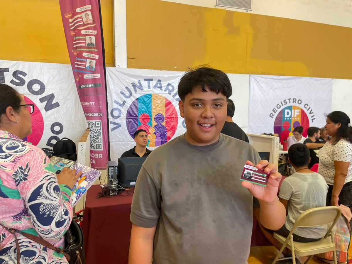 IMTESonora's tweet photo. En el Bazar Escolar 2026 sumamos acciones entre el @gobiernosonora, @DIFSonora y voluntariados para cuidar la economía familiar. ​Llevamos credencialización gratuita de transporte público a quien más lo necesita. 

Seguimos construyendo una mejor movilidad. 🪪 🚌 https://t.co/j4AhOEE6zo