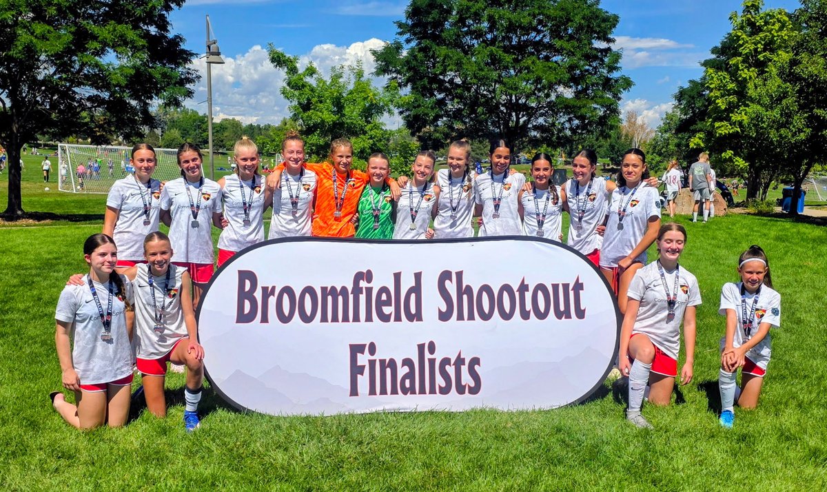 RealColoSoccer's tweet photo. Had some wins, some ties, some losses and a great deal of fun at the Broomfield Shootout. #ThisIsReal https://t.co/nhB209Ybcz