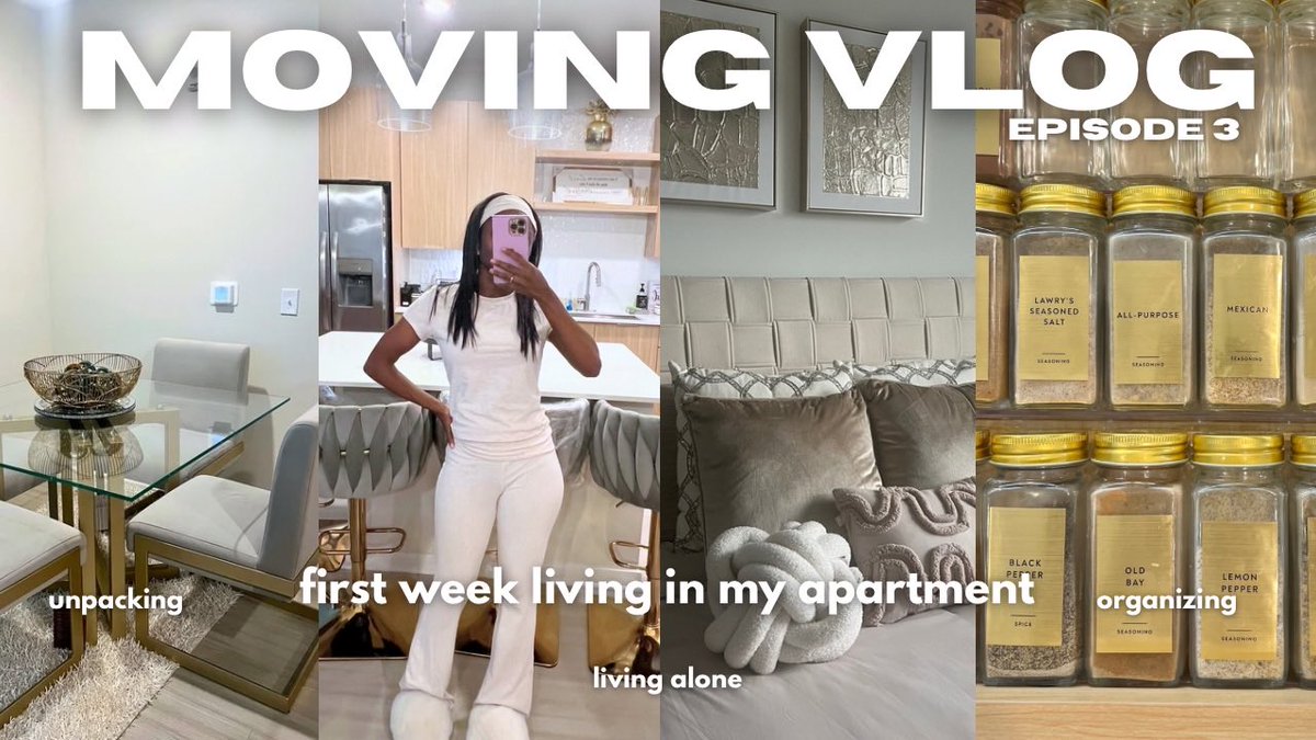 MashiaMajor_'s tweet photo. 1ST WEEK Living in My New Apartment + Unpacking, Organizing &amp; Getting Settled In
https://t.co/bF7ZnvEKfC https://t.co/PHkvIuu0ho