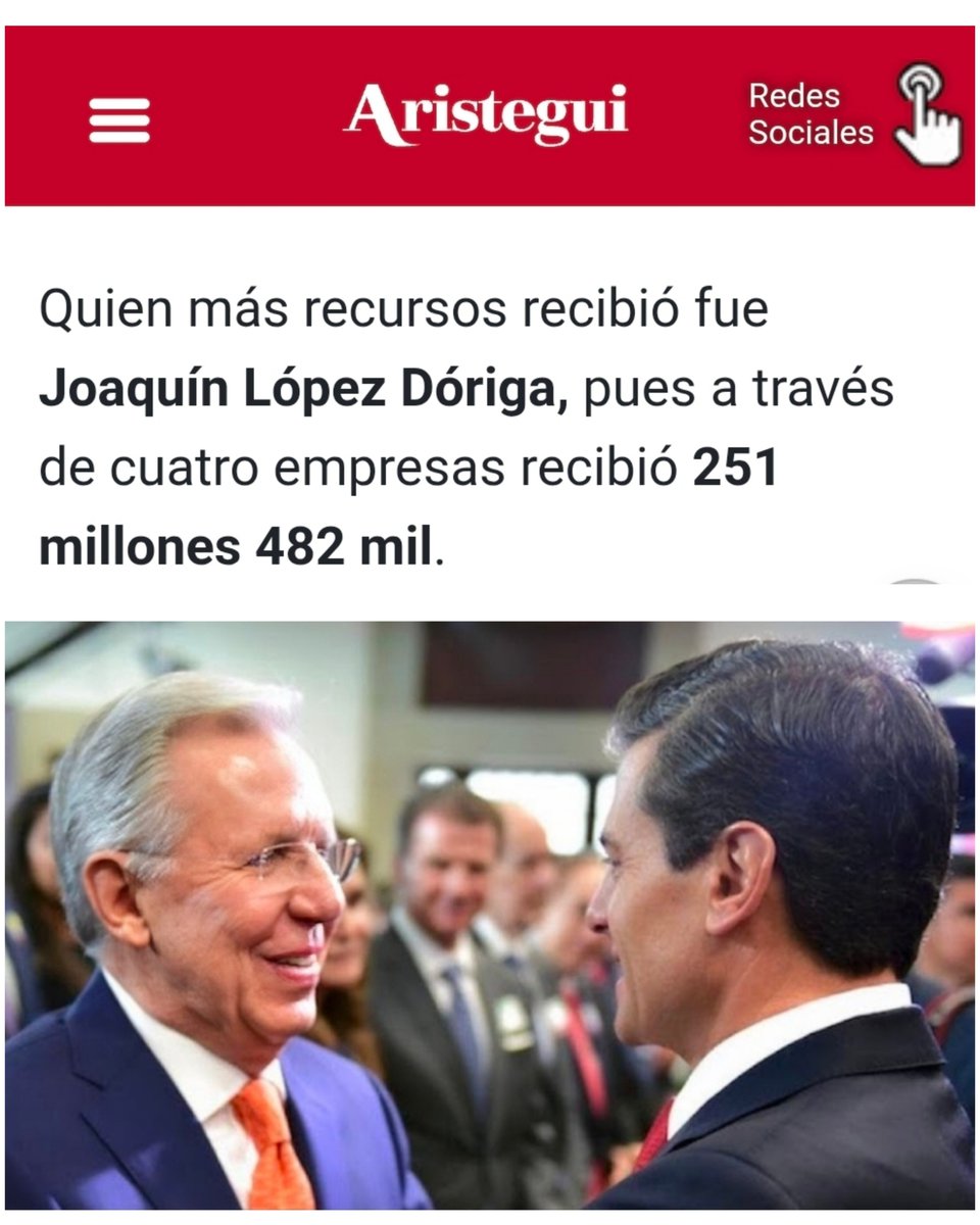 catrina_nortena's tweet photo. 🚨 Muy extraño que el Español @lopezdoriga no lloraba cuando estaba en la lista de chayoteros de Peña Nieto en donde recibió más de 250 MDP

O apoco creen que el Yate lo sacó en abonos chiquitos... https://t.co/o8Yb7CtPuw
