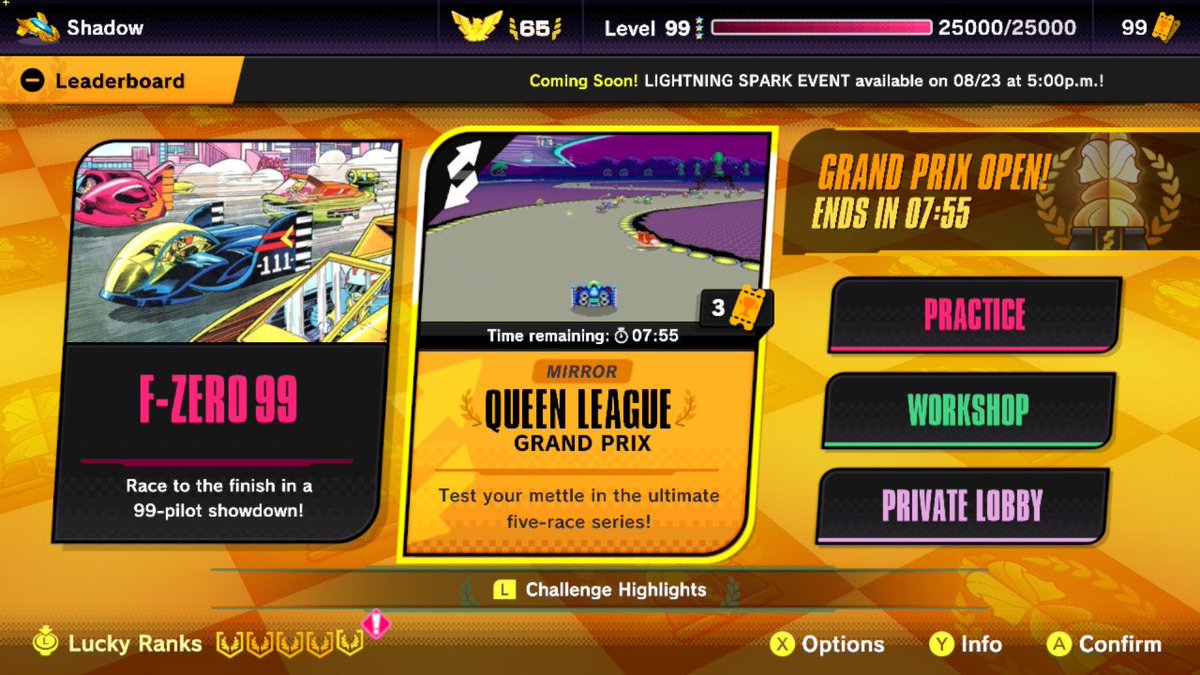 Mega1241's tweet photo. New event!!! #Fzero99 https://t.co/yaBKNqK9nL