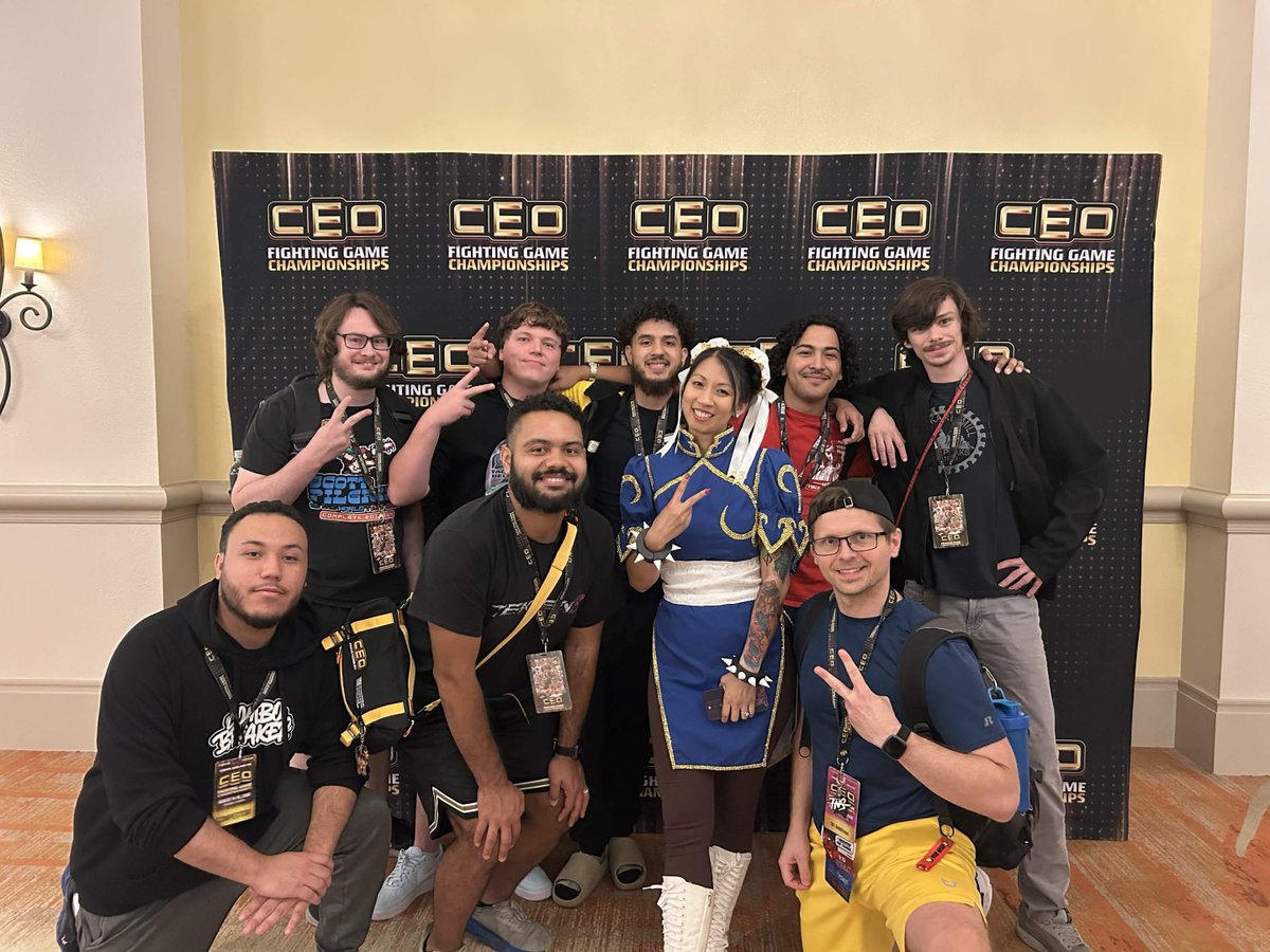 RedRoseFGC's tweet photo. Shout-out to the CEO RCR Team that were repping our local. Hope to see more of you folks at majors!!! 
#ceo2026 #FGC #RCR https://t.co/nVsgHgERFM