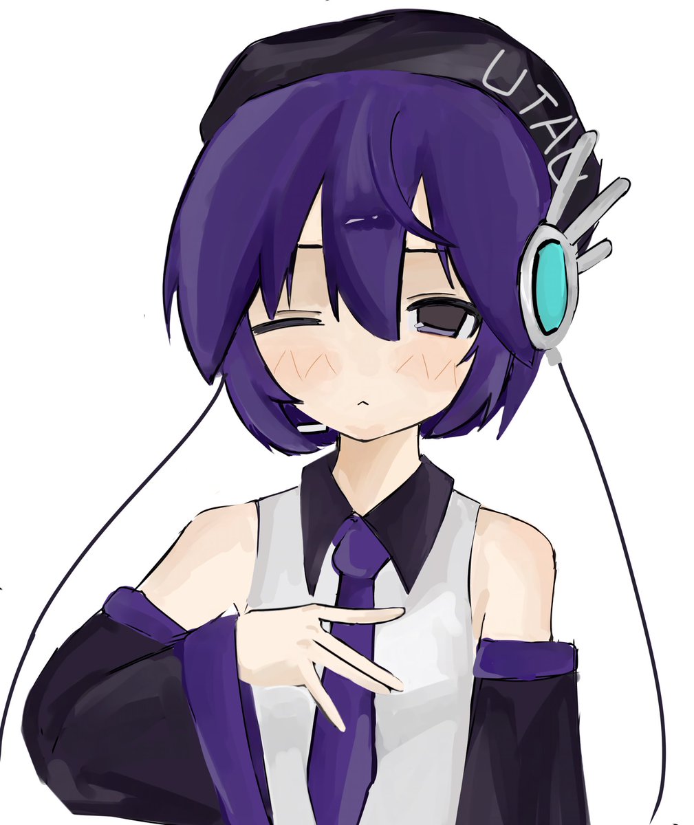 VOCALOIllust's tweet photo. #デフォ子 https://t.co/AKQgi3jQsc