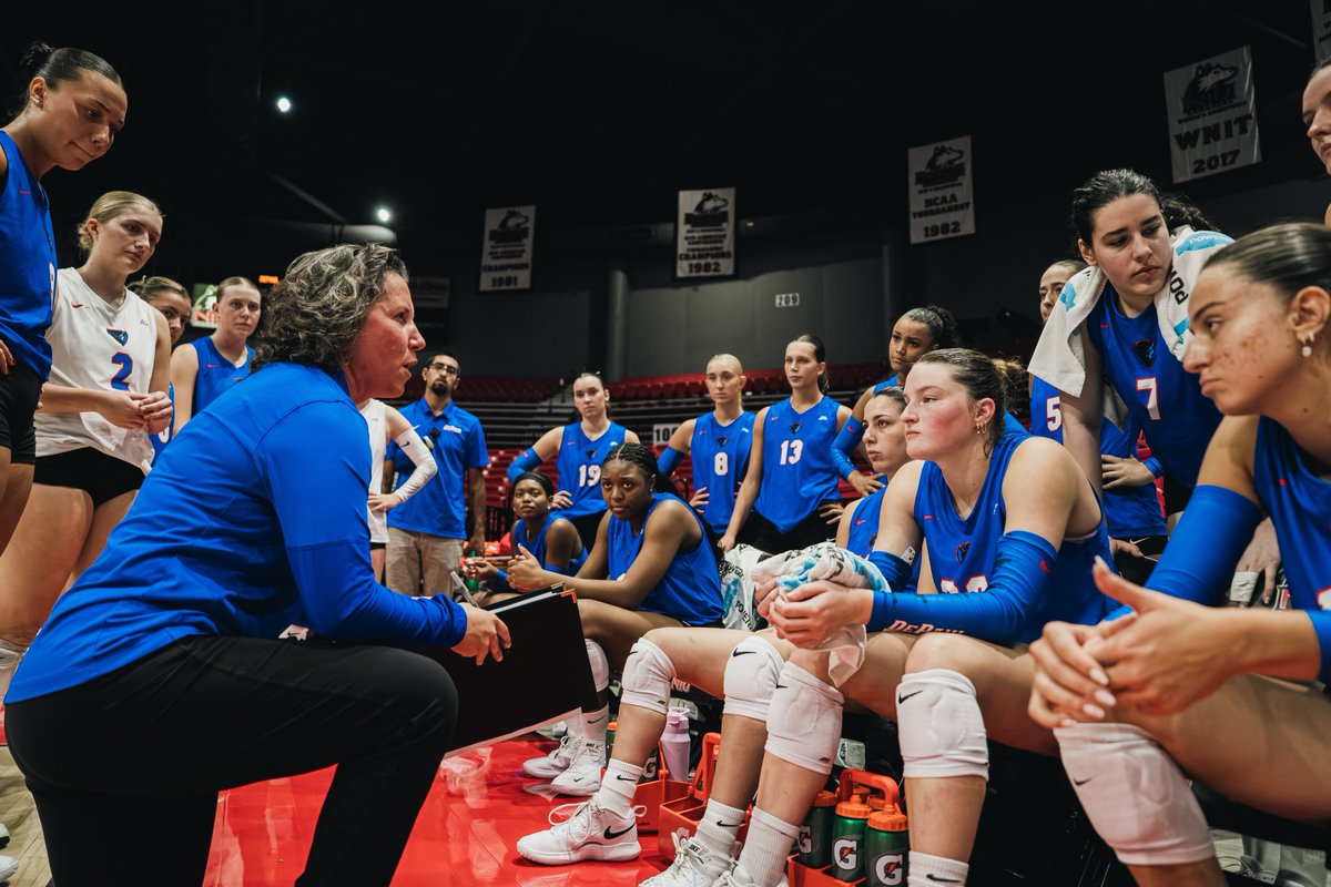 DePaulVball's tweet photo. Got things going this weekend💪 https://t.co/U8moa7MwLh