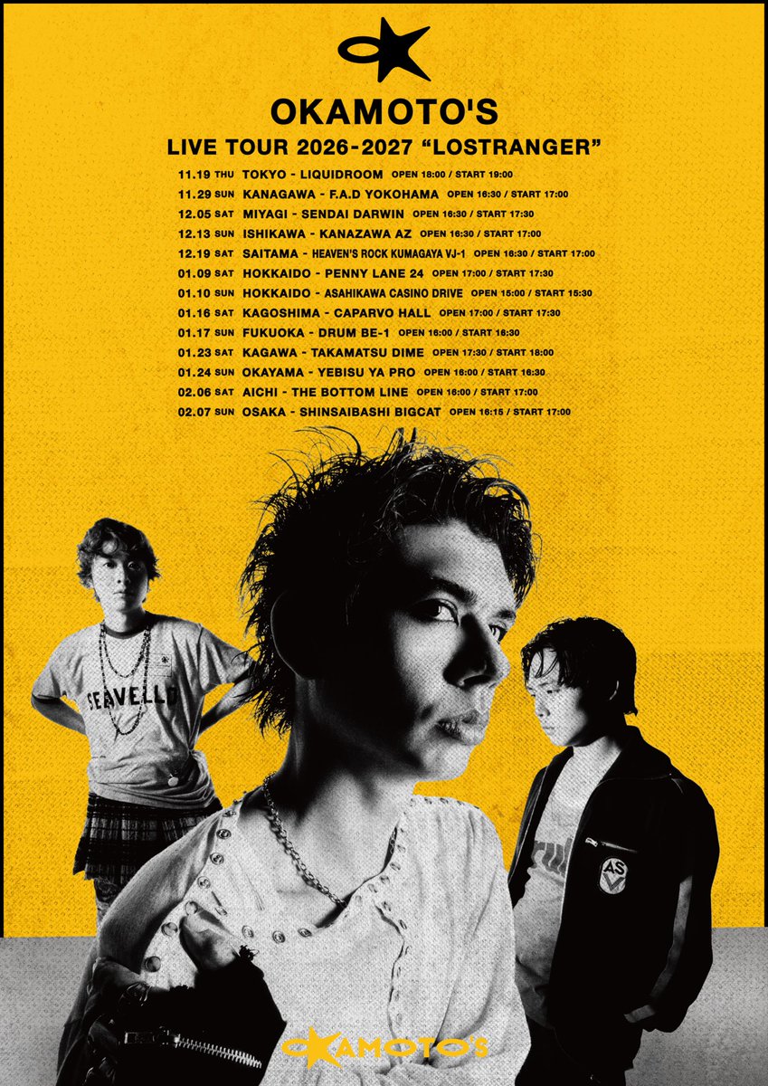 LIVE TOUR 2026 - 2027 