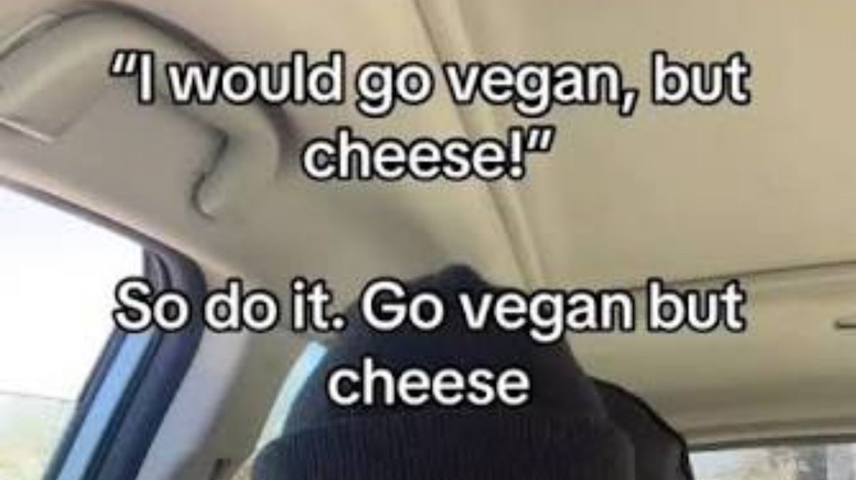 TDAcabonomics's tweet photo. imagine trying to be conscious of the environment and some dickhead is in your ear like "BUT YOU'RE NOT A VEGAN" like alright bro who gaf https://t.co/pHvuIAaEda