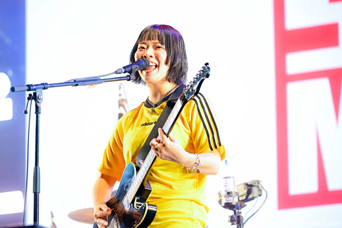 MUSIC_ON_TV_PR's tweet photo. ◢◤◢◤◢◤◢◤
#METROCK 2026
ライブスペシャル
◢◤◢◤◢◤◢◤
#メトロック
<BAY FIELD day1>
明日リピート放送🌊
🎸ちゅ、多様性。 / #ano
🎸ポラリス / #BLUEENCOUNT
🎸閃光 / #Alexandros
🎸明日も / #SHISHAMO
他
📅8/19(水)22:00~
🔗https://t.co/LXOJi5yddh
@METROCK_pr https://t.co/pmvdiTZJzc