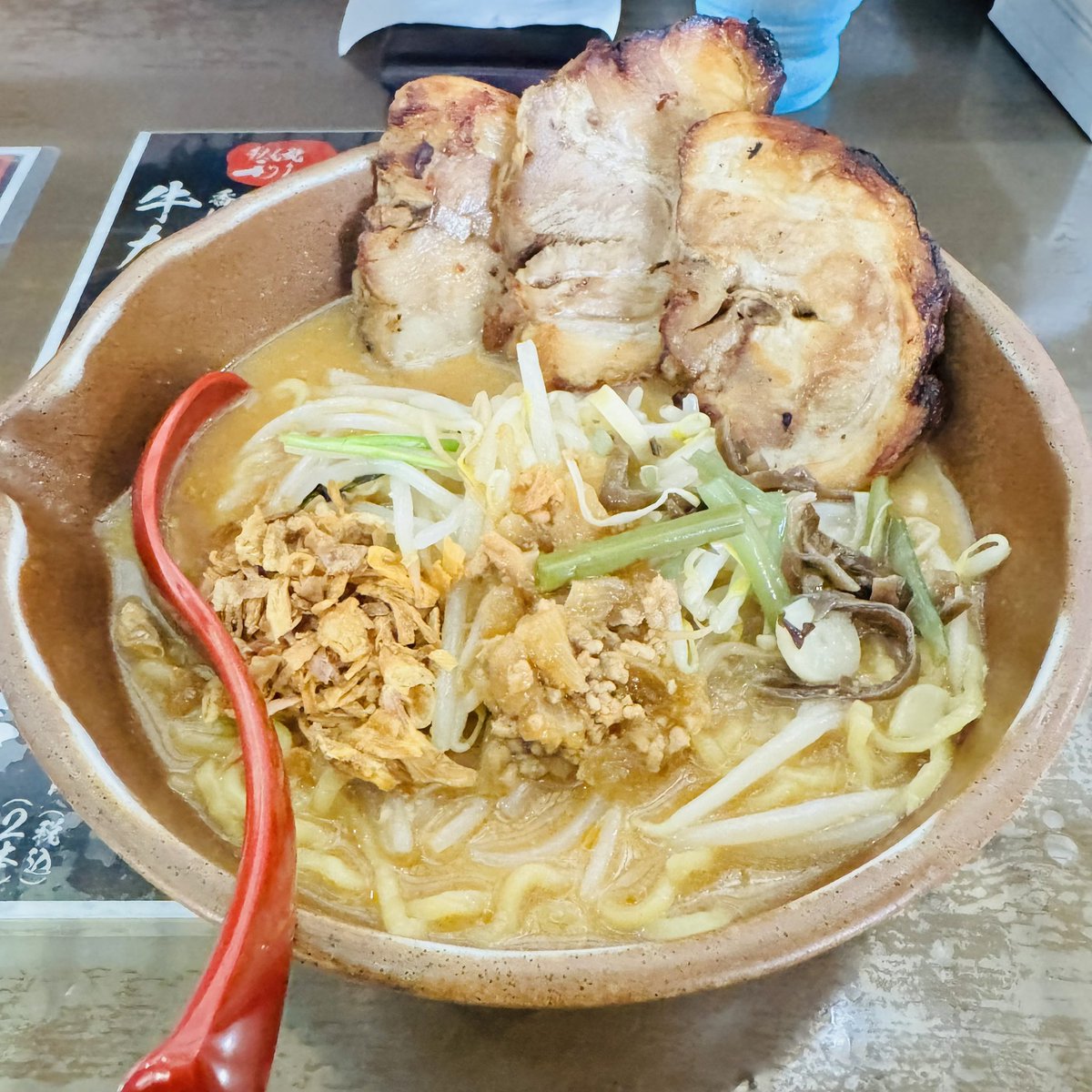 KUMEeeee's tweet photo. #粂さんの餌
信州味噌ラーメン https://t.co/D6pfnbJWHG