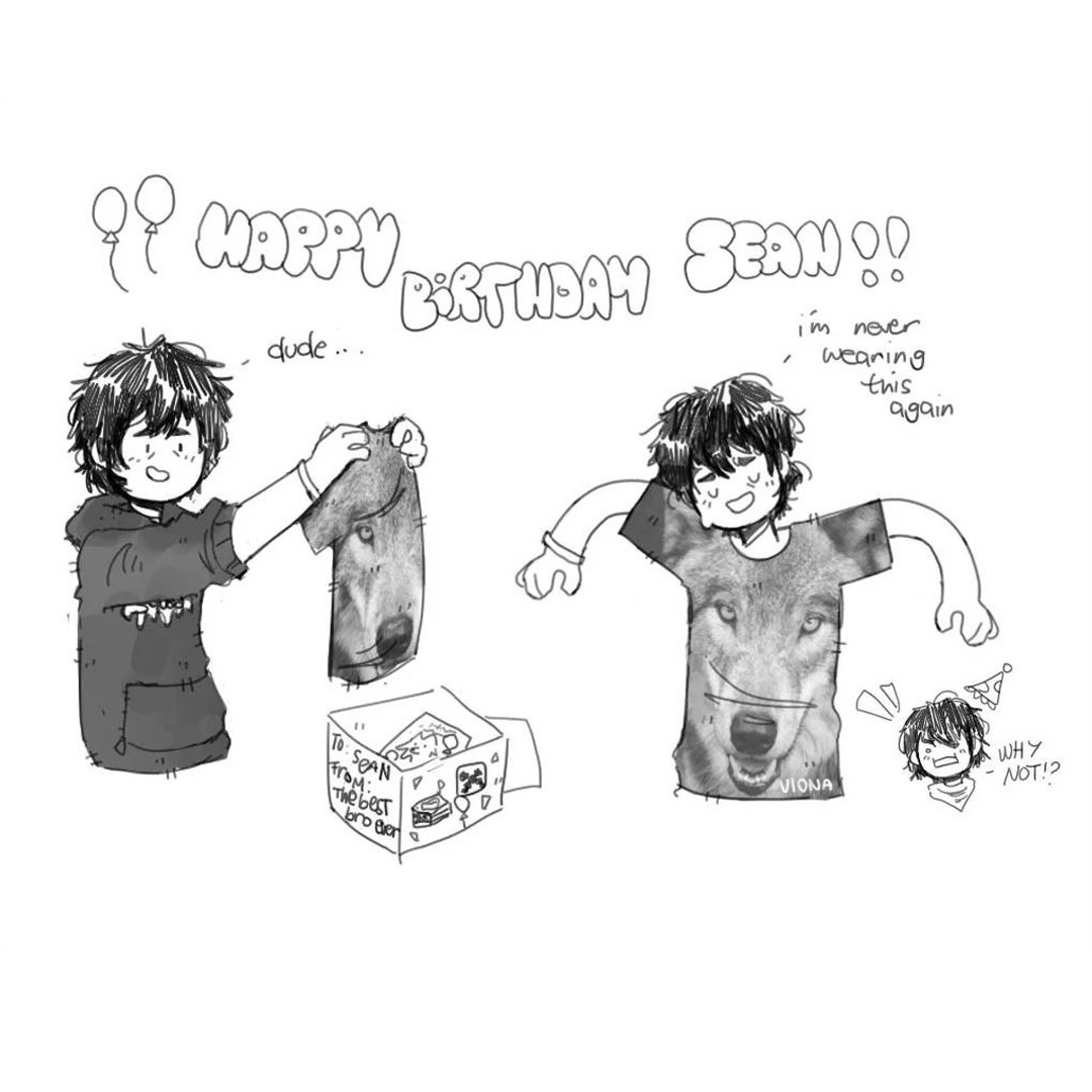 areuzombi's tweet photo. i'm like 2 days late but happy bday sean diaz ! here r sum of my old #lis2 art.. https://t.co/gpssqJRzru
