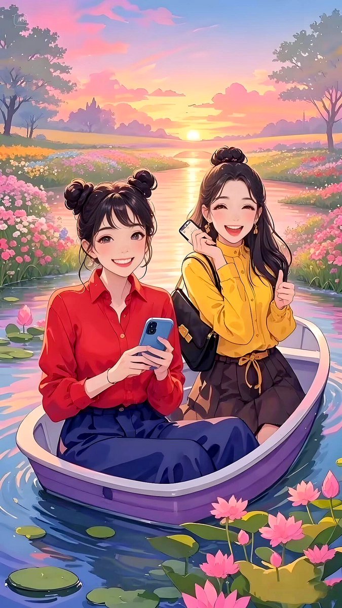 xry1322018's tweet photo. "Just laughed so hard with my bestie over that silly meme—this is what friendship’s all about, no fancy plans needed! "， https://t.co/efer1jzXZk