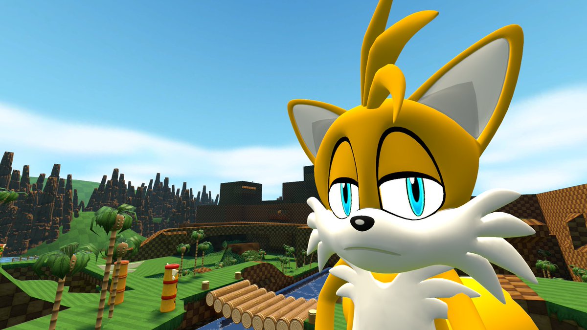 WereboyRyan's tweet photo. Giant tails the fox is back but not sure what he will do or continue the journey as he is getting bored and like to return #tailsthefox #sonic #gianttailsthefox #sonicboom #sfmsonic #sfm #sonicseries https://t.co/1LKcpRmHgz