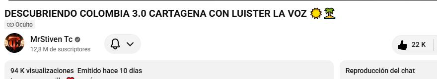 JeanN74906's tweet photo. @00jonaa @tvtop_es Nos queremos ir de Kick porque esa plataforma es una basura,nos saca del stream cuando se le pega la gana,no nofitica y no le respetan el trabajo a Stiven.En YT esta la comunidad de Stiven hizo un stream hace poco Metio 40k y el stream tuvo 22Kde likes.Esta oculto por elcopyright https://t.co/oGQQ426BTB