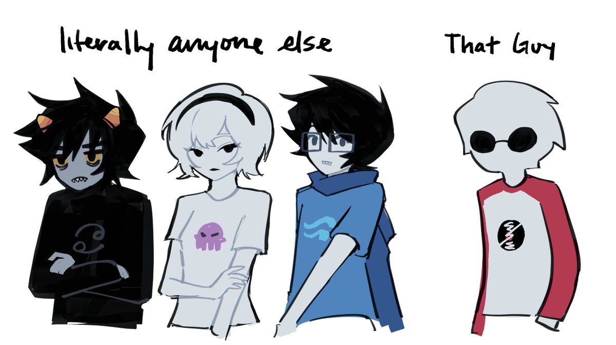 sntrkds's tweet photo. homestuck fans stop flanderizing dave challenge difficulty impossible https://t.co/FkXAwkKckw