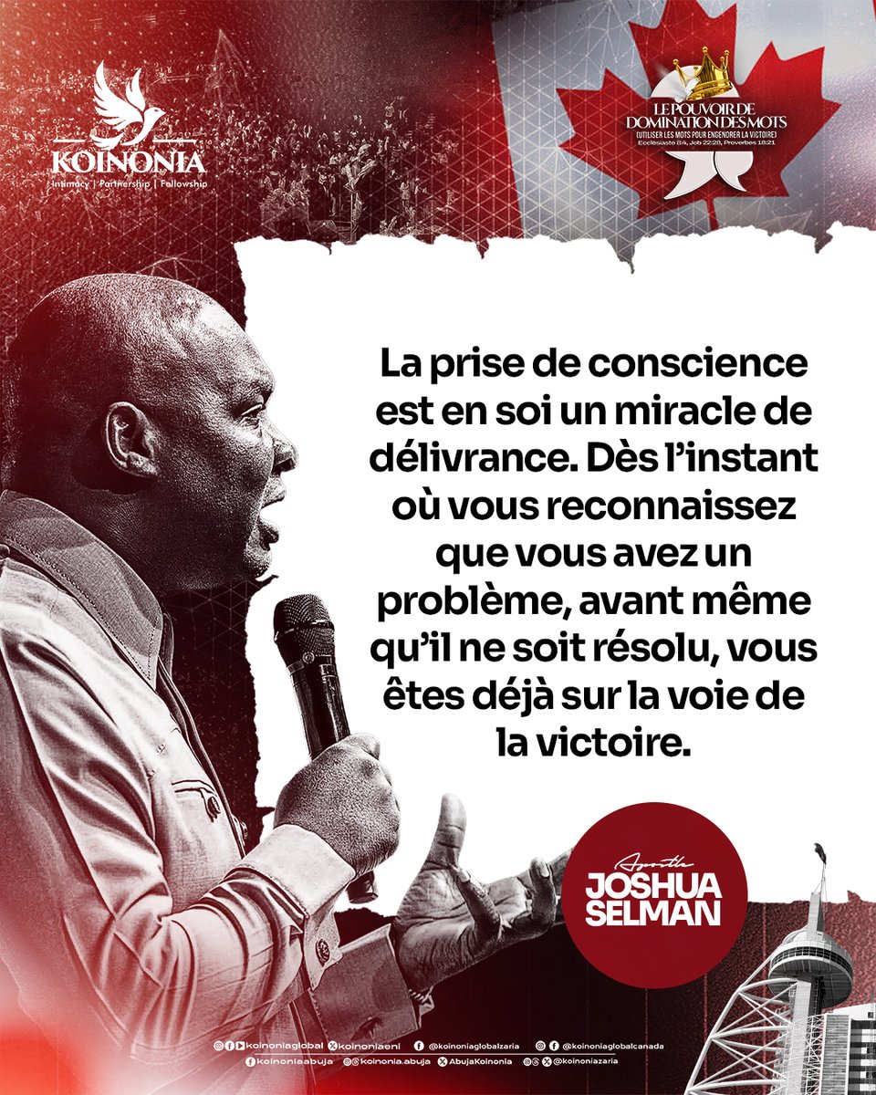 koinoniaeni's tweet photo. #ApostleJoshuaSelman
#TheDominionPowerOfWords
#UsingWordsToBirthVictory
#KoinoniaCanada
#KoinoniaAbuja
#KoinoniaZaria
#KoinoniaGlobal https://t.co/XQg2KBxYgr
