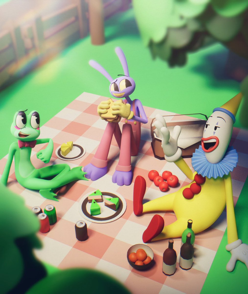 TheCartoonBase's tweet photo. Jax is eating the sandwich Pomni left. 💔 https://t.co/07NNlMYc6Z