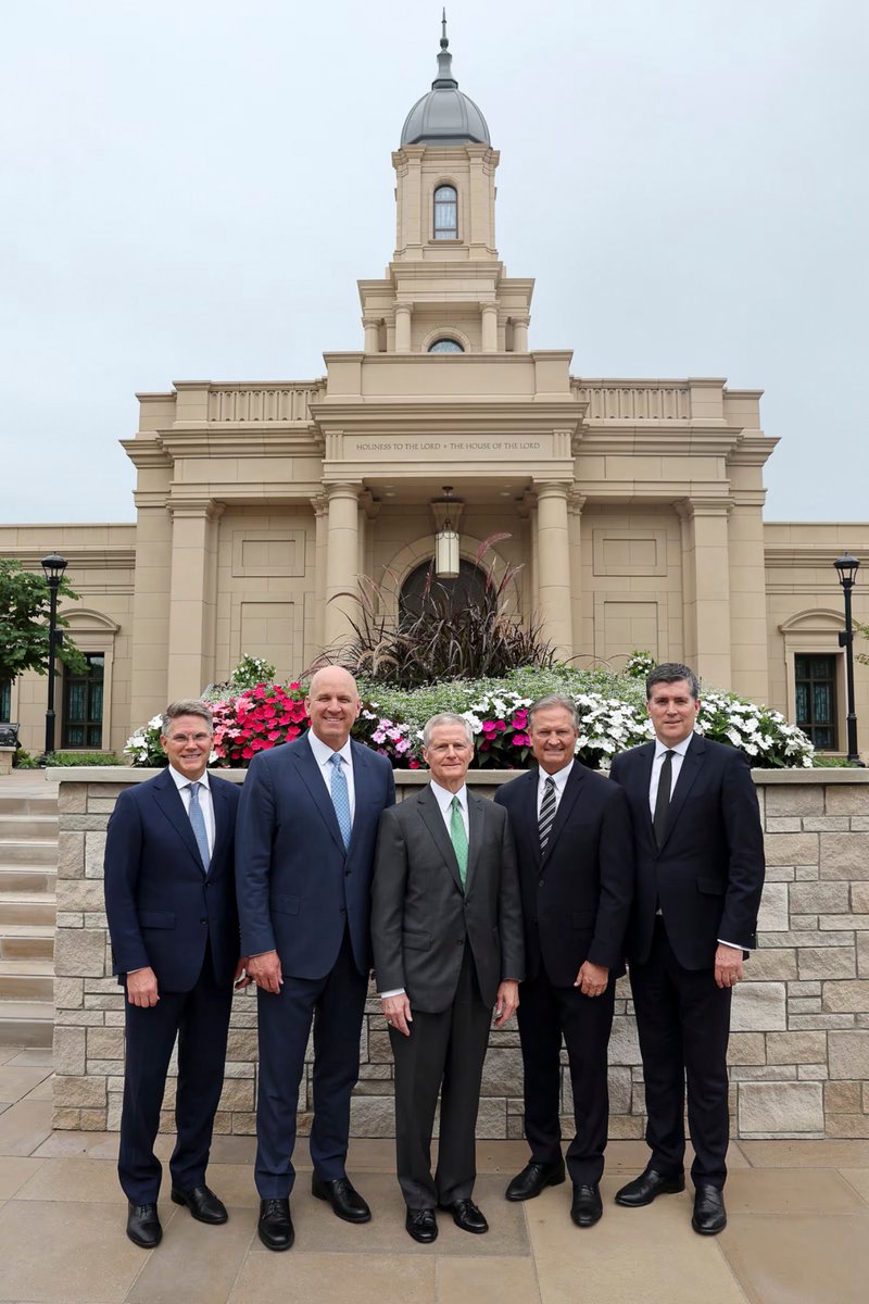Ch_JesusChrist's tweet photo. Elder David A. Bednar of the Quorum of the Twelve Apostles dedicated the Cleveland Ohio Temple of The Church of Jesus Christ of Latter-day Saints on Sunday, August 16, 2026,

“A temple is a point of intersection between heaven and earth,” Elder @BednarDavidA said following the single dedicatory session on Sunday morning, which was broadcast to Church meetinghouses throughout the temple district and rebroadcast later in the afternoon.

“I cannot imagine a more important blessing than having greater access to the power of godliness through the ordinances of the temple,” he said, noting the significant sacrifices Latter-day Saints in many parts of the world and in the Church’s history have made to attend the temple at least once in their lifetimes.

Whenever a temple is nearby, “we have to be intentional and not let the ease of proximity become a barrier to receiving the blessings that we need in our lives,” he said.

Learn more on Church Newsroom. 

https://t.co/cfhVYA9JnQ