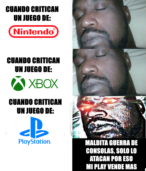 GodOfCoffeeYT's tweet photo. Se la pasaron criticando a Halo  y hasta están atacando a Fire emblem estos días. 

Pero ahora dices algo de la horrible y genérica jugabilidad del Wolwerine y resulta que "guerra de consolas". https://t.co/z2noTytV6r