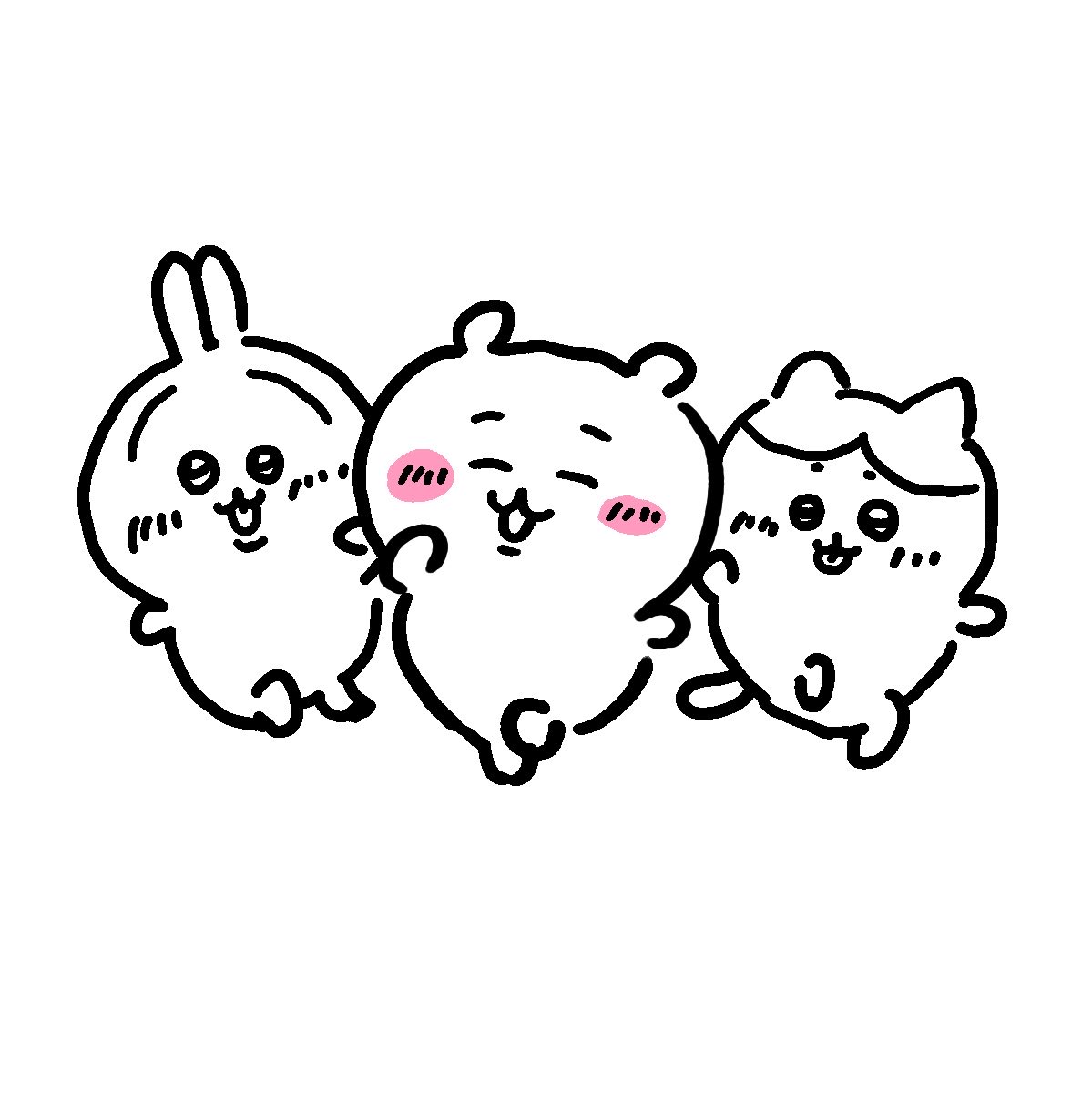 Takechiy0's tweet photo. ちいかわかいてみたらパチモン臭やべえ
(みながらかいた) https://t.co/2wOXNdm3c8