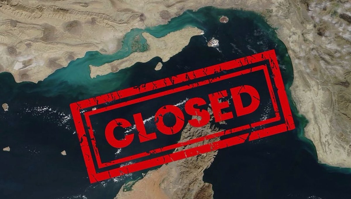 RyanRozbiani's tweet photo. The HORMUZ is FULLY CLOSED

Kepler Company: No vessels were recorded passing through the Strait of Hormuz on Sunday. https://t.co/d7ZZVaBgO7