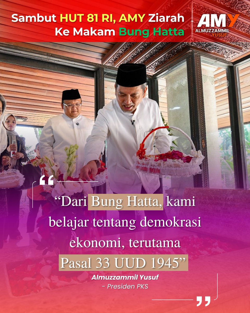 PunkersRiki's tweet photo. Tpi emg bener sih, pemikiran Bung Hatta soal ekonomi rakyat tuhh kudu di perjuangkan terus. Salut pak AMY! Jgn lupa bsk ramein PKS Upacara yaa! #PKS81TahunRI https://t.co/N6JE69aKVi