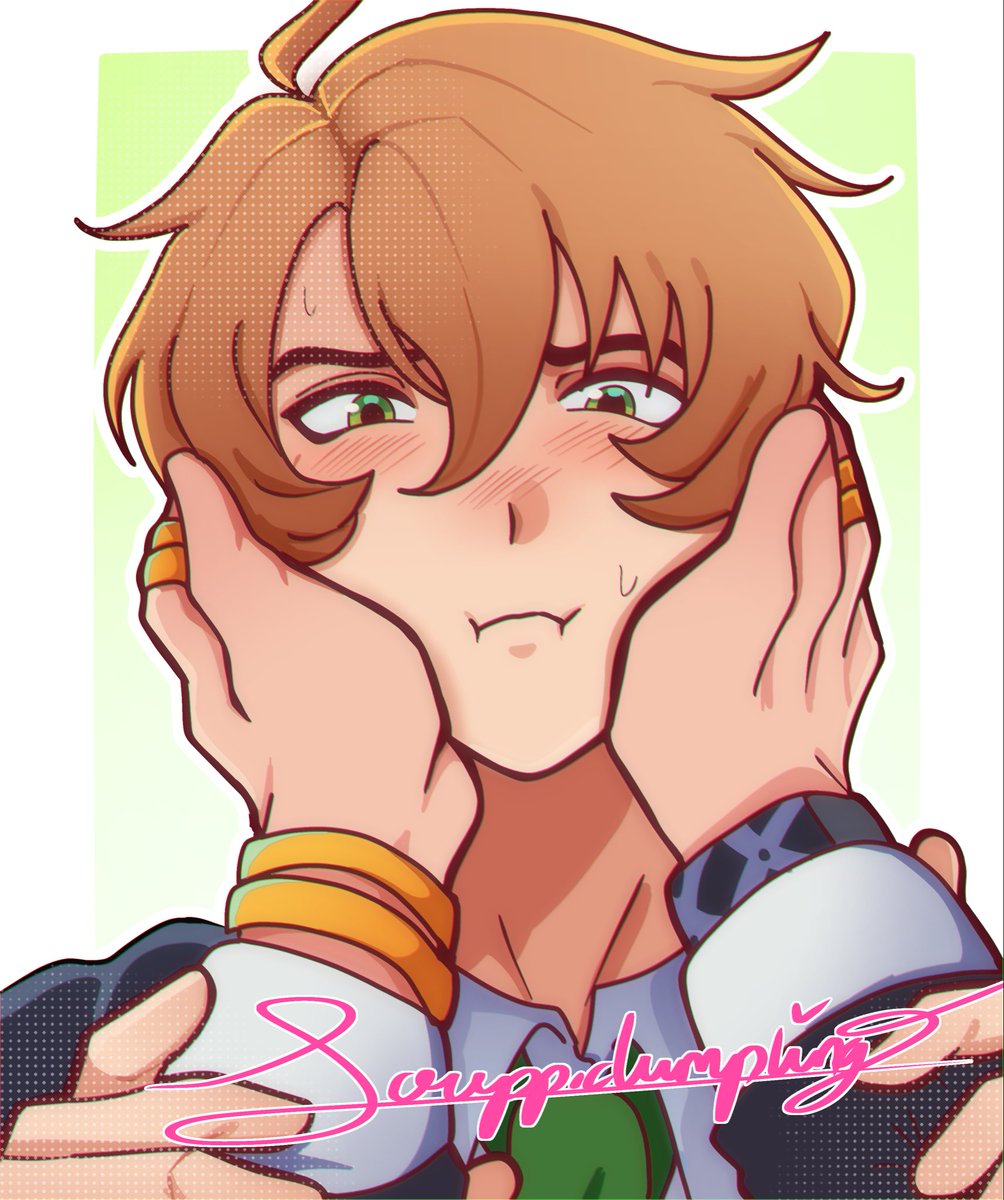 soupp_dumpling's tweet photo. This is my all time favorite Kaimon / Damon Maitsu art I’ve made 🤣🤞
He’s so squishable, c’mon.
#pjeg #Kaimon https://t.co/5ku0v3ZIag