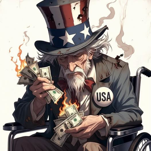 AntonioJMarti's tweet photo. Pili X. Hernandez

Estados Unidos acaba de reventar la grotesca barrera de los 40 BILLONES de deuda pública (sus famosos 40 trillones).
¿Saben qué significa eso? Que pasaron de 30 a 40 en solo 4 años y medio. Su amado modelo de "libre mercado" sobrevive pidiendo prestado 1 billón de dólares CADA 5 MESES.
Mientras ustedes romantizan el sueño americano viajando en transporte público y sin llegar a fin de mes, su potencia modelo no se sostiene por lo que produce, se sostiene con una tarjeta de crédito infinita que ya topó límite. Es literalmente un esquema Ponzi disfrazado de país.
Si proyectamos la deuda a 30 años, se va a 270 billones. Un número matemáticamente impagable que solo terminará en una hiperinflación brutal.
Ahí está su pinche capitalismo pedorro.