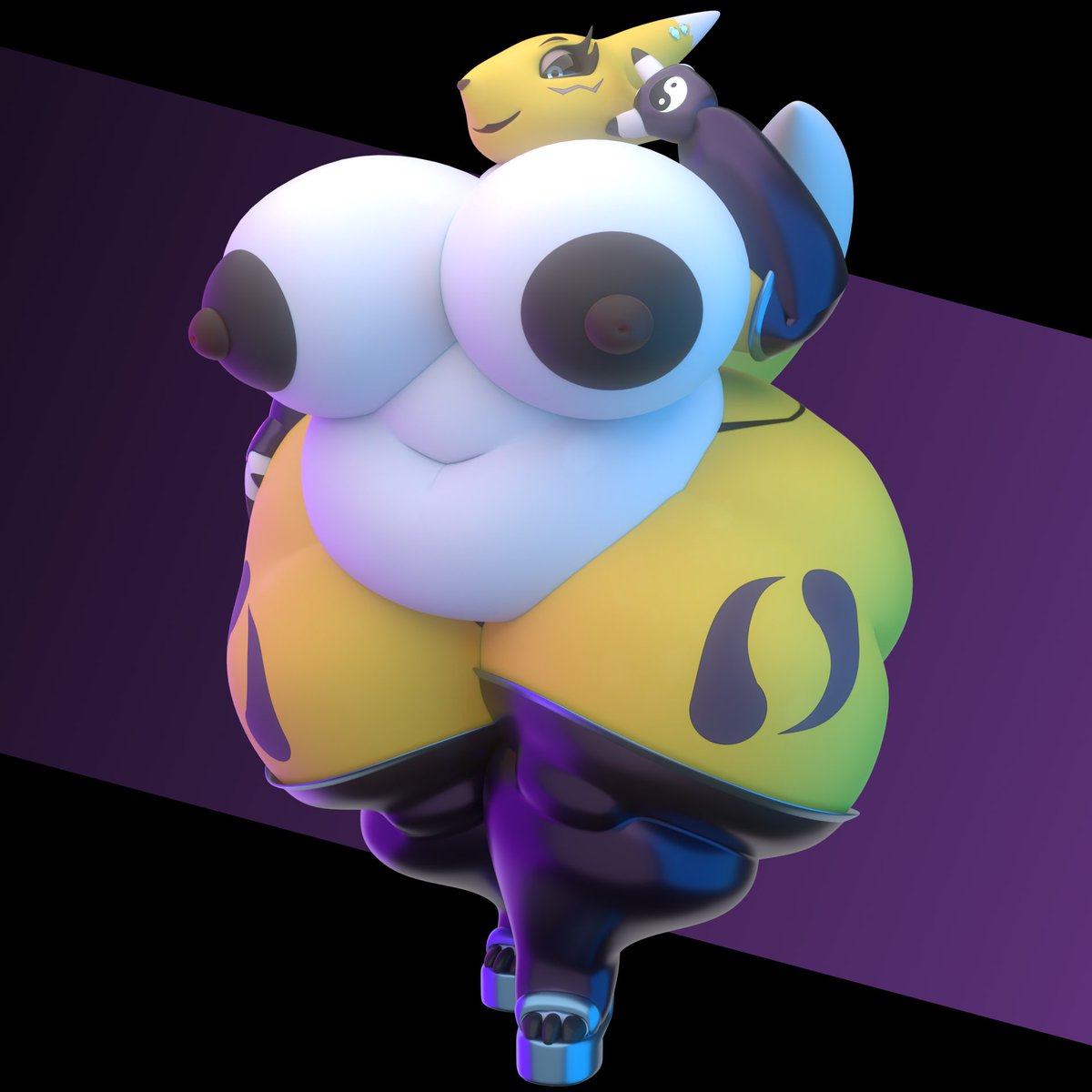 JstGluSphs2Getr's tweet photo. Y'know what? Maybe I caaaaaaan post a 'lil render set here again.

As a treat :) https://t.co/bJ6Pw7lpQD