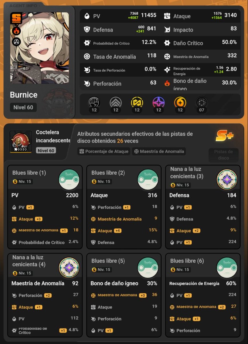 Borggan_'s tweet photo. @cupcakedefresa1 @yoshidakun_20 Claro, aquí están. A Remielle y Burnice también las usé con el Llanto Mielgo y pude llegar a los 30k. 
En el video de mi canal expliqué lo que hice y cómo lo hice, por si quieren ver la run para guiarse.😁 https://t.co/fNMc9U20ms