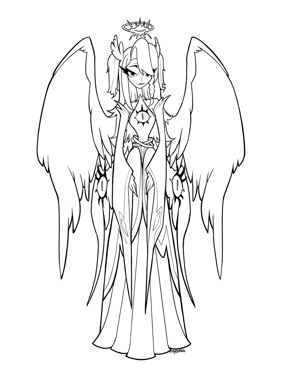 nyqdraws's tweet photo. week 6 - personal drawing challenge

So i have this new obsession and it's Hazbin Hotel. So I thought I'd draw my OC if she was a high ranking angel cause she already has wings anyway. From dark fae to an angel

Here's a wip of my cutie

#art #hazbinhotel #oc #digitalart https://t.co/uflnSXF52h
