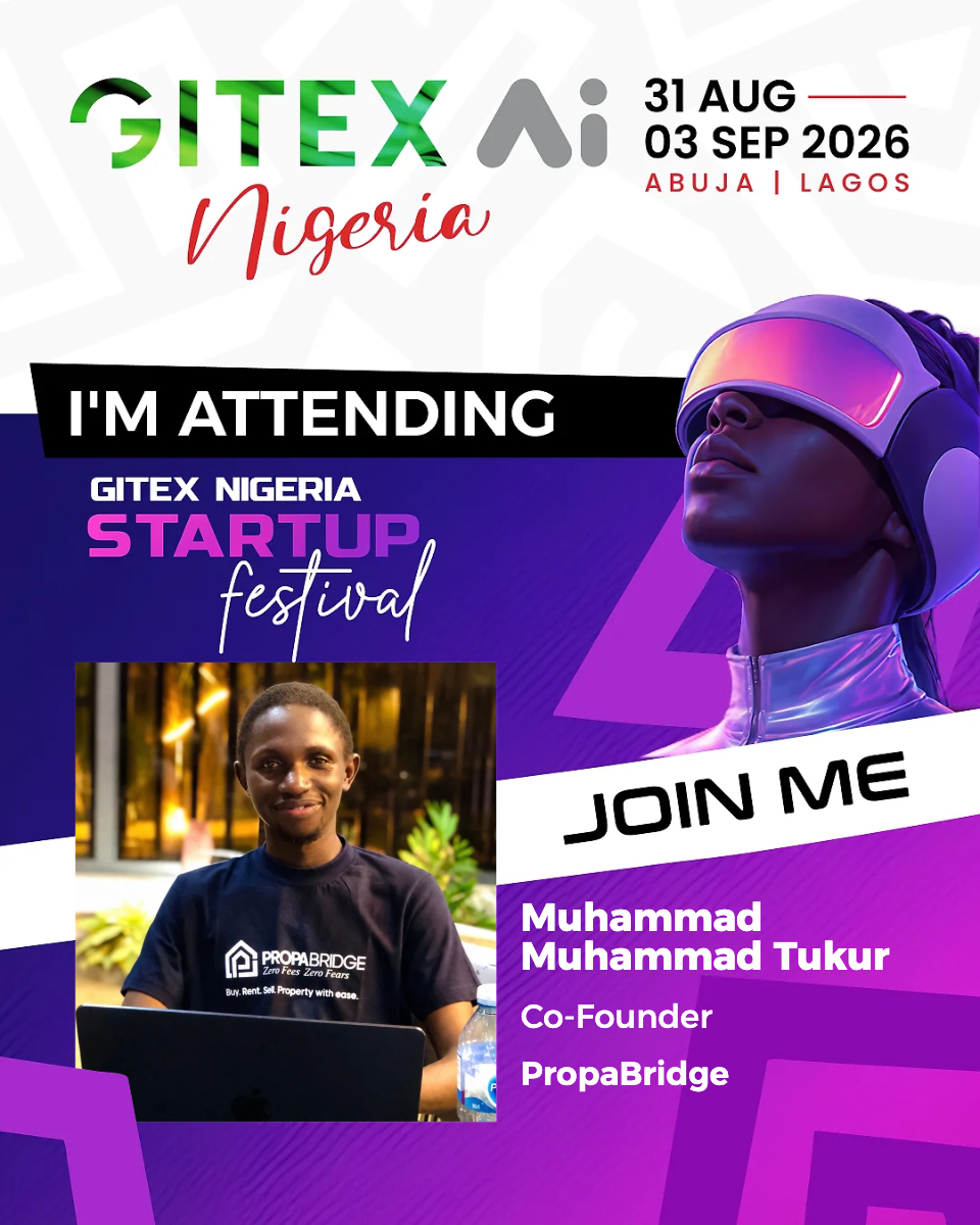 MMTukurOfficial's tweet photo. Heading to @GitexNigeria 2026 as a VIP Corporate. @Propabridge is building Africa’s property verification data layer. We create multimodal ground truth using AI, satellite, and live GPS capture,then distribute verified inventory entirely on WhatsApp #GITEXNigeria2026 #Propabridge https://t.co/uig5rxzNQj