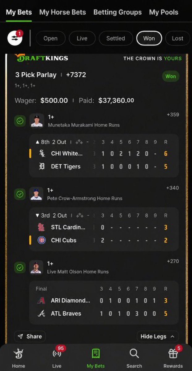 theQueenbook5's tweet photo. BANGGGG ✅💰

We're cashing tickets and staying on a heater. 🔥
Lock in and let's hit these parlays together! 👇⬇️

 …https://t.co/XjjaJxLGqB

The streak isn't slowing down anytime soon. 🚀♨️
@Playbook https://t.co/bqsOkoSVOS