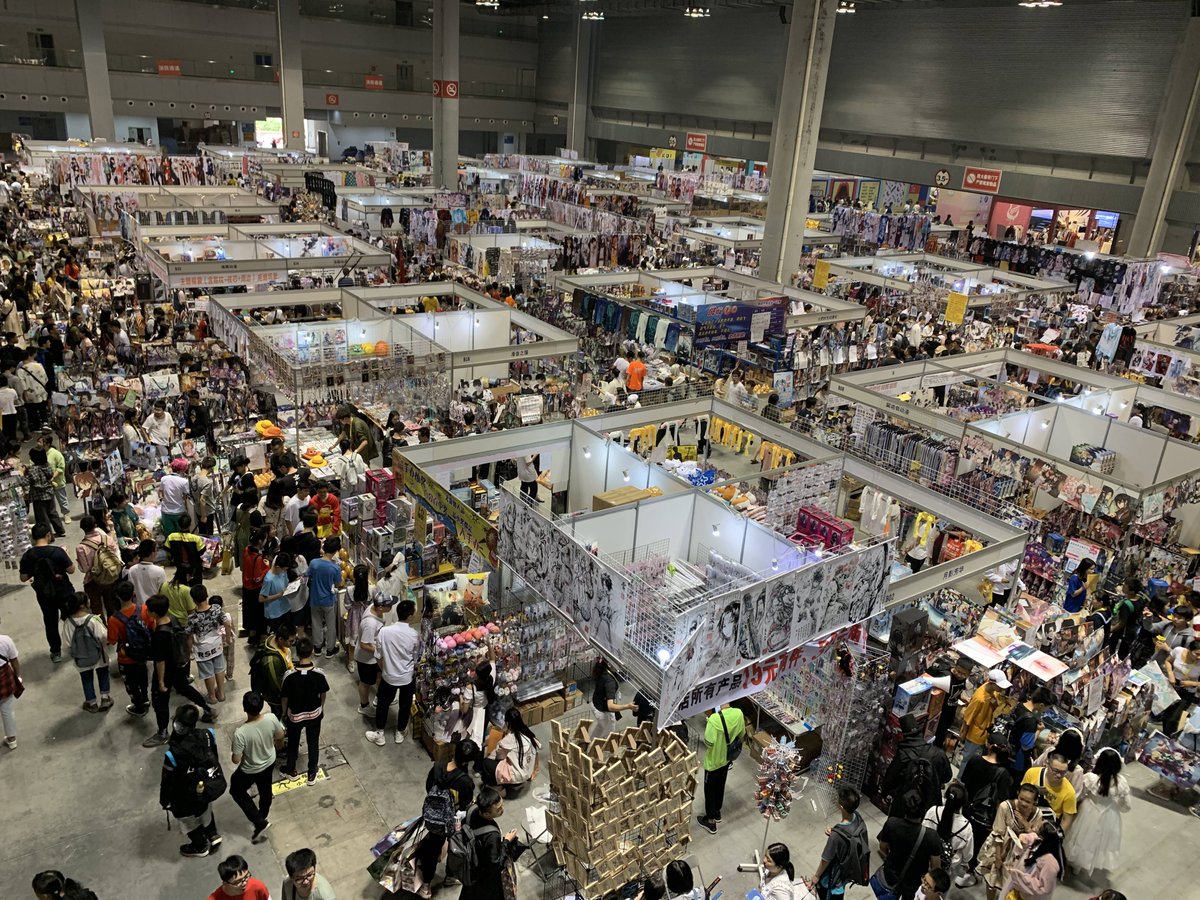 Brittaneyybee's tweet photo. Just scored limited edition anime merch at today's comic con! My convention bag is stuffed and I’m already planning next year’s trip https://t.co/9GrXtVxfVA