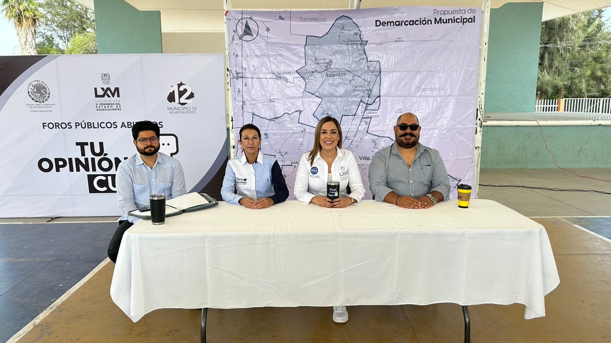 HCongresoAgs's tweet photo. Gran participación en la comunidad de Ciénega Grande durante la tercera jornada de Foros Públicos para la posible creación del Municipio #12: Villa Juárez. https://t.co/KiocNRFhYb