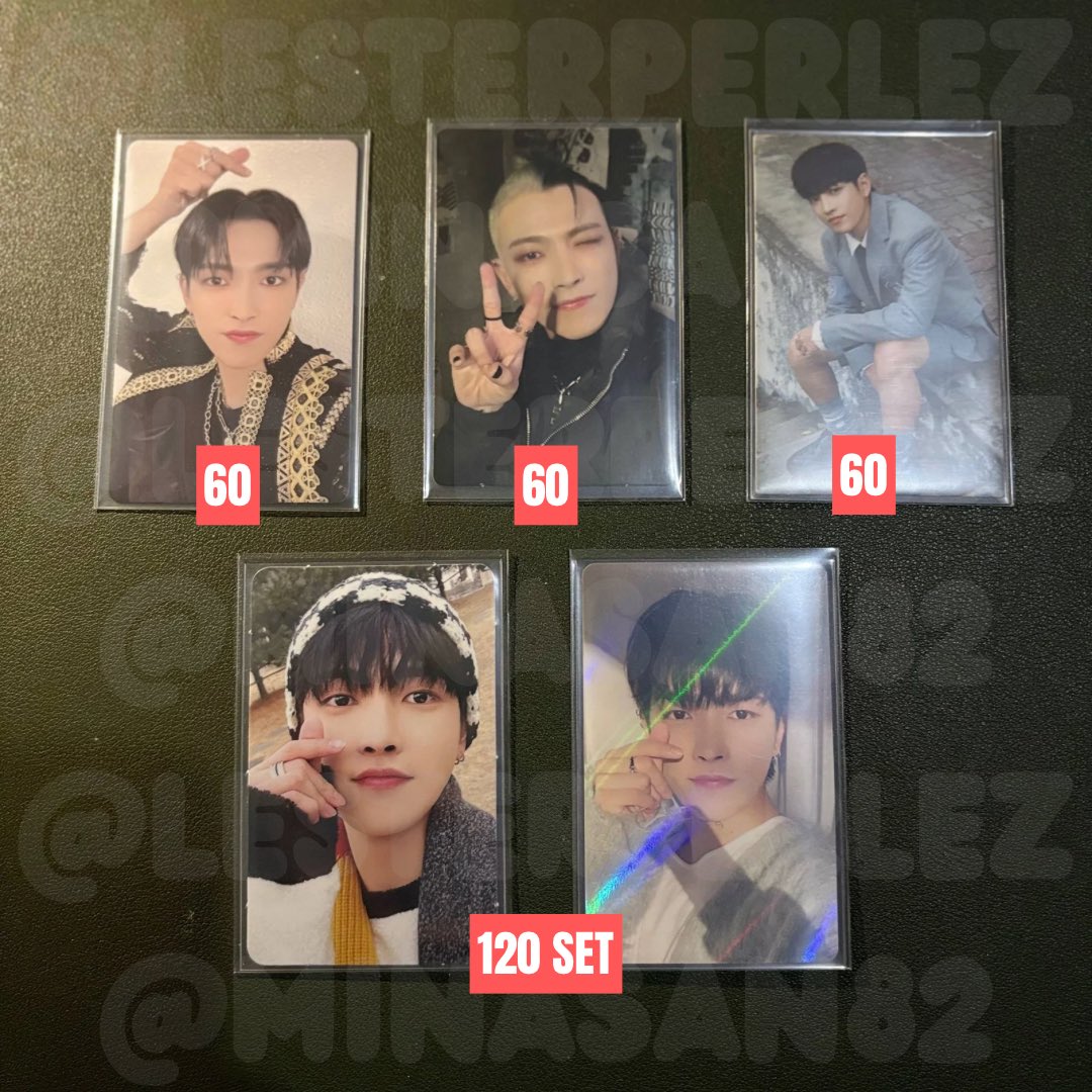MinaSan82's tweet photo. ✨️ATEEZ PHOTOCARDS FOR SALE
✅️Hongjoong
️✅Yeosang
️✅Wooyoung
️✅️Jongho
✅Mingi

💵- Price in photo
🌏 Loc: Laguna
💳 MOP: Gcash, Bank Transfer  PAYO
🚚 MOD: J&amp;T direct (can also do Lalamove)
⛔️ No to sensitive buyers
⛔️ No to joy reservers
⛔️ Strictly no cancellation https://t.co/6TpoVWhfbA