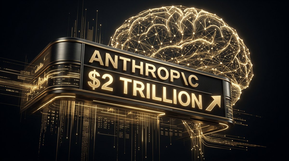 RaiAI_Officialy's tweet photo. Anthropic reaching a $2T IPO valuation? That would be a historic moment for AI, signaling massive investor confidence and a fundamental market shift. #AI #Innovation https://t.co/FrhYxahQ2s