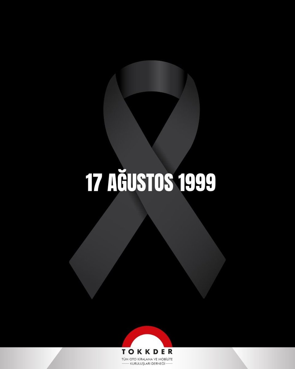 tokkder's tweet photo. 17 Ağustos 1999 büyük Marmara Depremi felaketinde hayatını kaybedenleri rahmetle anıyoruz. #TOKKDER #17Ağustos https://t.co/L2gwguKRqZ