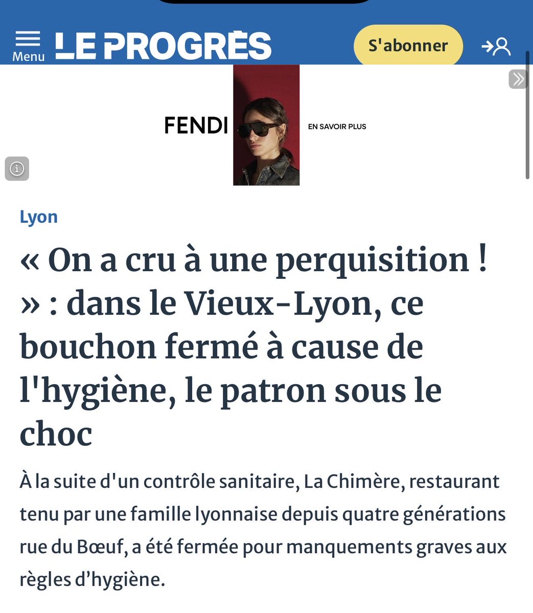Lik___ma's tweet photo. @affreuxlathee @PsyGuy007 Là aussi le bouchon lyonnais halal a été fermé pour grave manquements à l’hygiène.. https://t.co/JacnMdR4JE