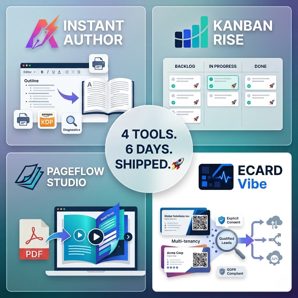 officialcsesc's tweet photo. We went into full shipping mode and launched 4 distinct tools in just 6 days! 🚀

From book creation and project tracking to interactive flipbooks and digital business cards—here is the full creator suite we just dropped live on Uneed 👇 🧵 https://t.co/K0y7D0XKaT